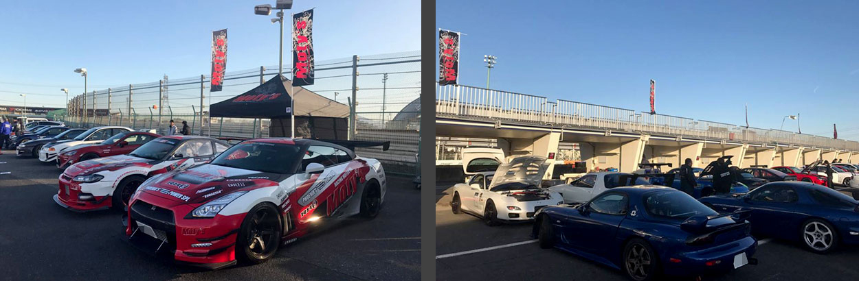 筑波サーキット走行前