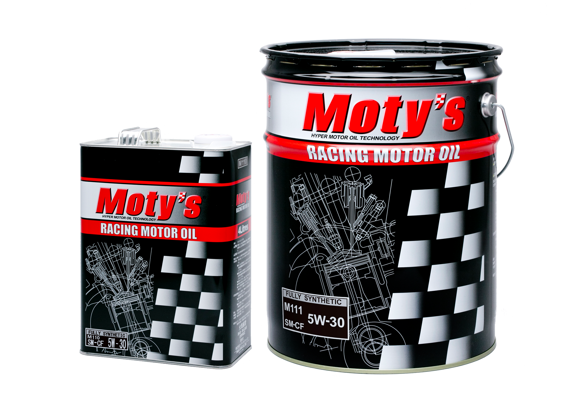 モティーズ Moty's エンジンオイル M111 4輪用 化学合成油 60(10W60) 1リットル M111-60-1L HD店 通販 